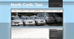Desktop Screenshot of northcorfutaxi.com